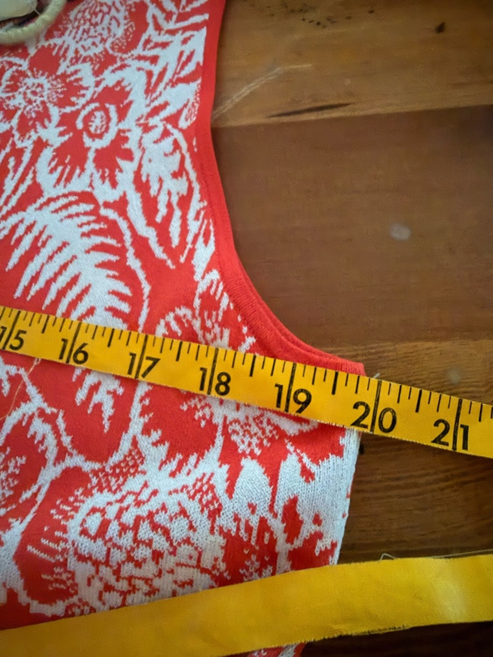 Tommy Bahama Red & White Tropical Print Maxi Dress - Picture 10 of 10